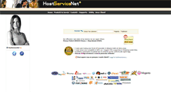 Desktop Screenshot of hostservicenet.com
